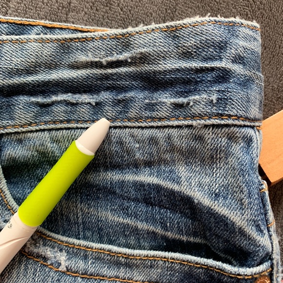 American Eagle Mini Jean Skirt Size 6 - Picture 5 of 6